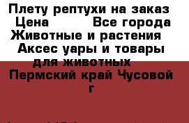 Плету рептухи на заказ › Цена ­ 450 - Все города Животные и растения » Аксесcуары и товары для животных   . Пермский край,Чусовой г.